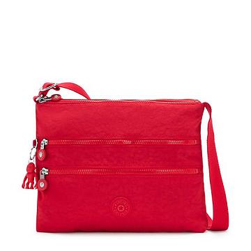 Kipling Alvar Crossbody Bags Red Rouge | CA 1060RV